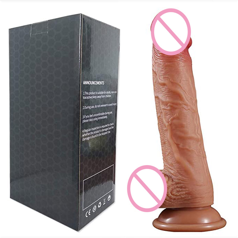 Large 78 Inch Realistic Strapon Dildo With Suction Cup Thick Silicone Gspot Stimulator Sex Toy For Women - 2
