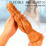 Soft Huge Dildo Female Masturbator G-spot Stimulation Big Anal Dildos Realistic Suction Cup Sex Toys - 6