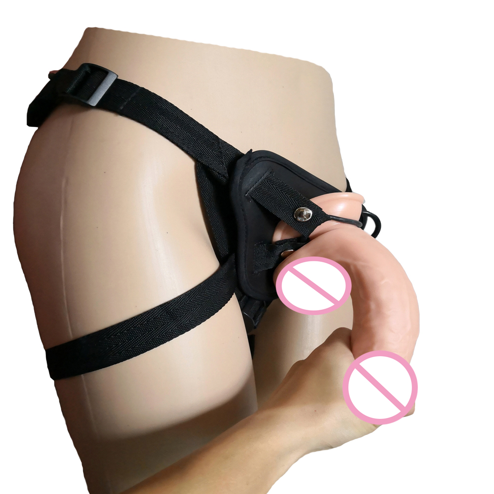 Realistic 20x45cm Adjustable Strapon Dildo Pants With Removable Big Dick Soft Strapon Sex Toy For Women - 11