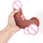 Silicone Adult Penis Toy Big Dick Soft Dildos Realistic Skin Feeling Dildo Female Masturbator Sex For Woman Consoladores - 4