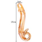 Blackwolf Sexual Glass Dildos Masturbator Realistic Dildo Crystal Penis Large G-spot Anal Butt Plug Adult Sex Toys For Woman - 3
