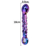 Blackwolf Sexual Glass Dildos Masturbator Realistic Dildo Crystal Penis Large G-spot Anal Butt Plug Adult Sex Toys For Woman - 2