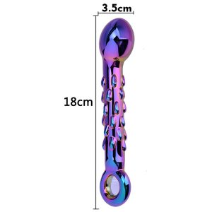 Blackwolf Sexual Glass Dildos Masturbator Realistic Dildo Crystal Penis Large G-spot Anal Butt Plug Adult Sex Toys For Woman - 2