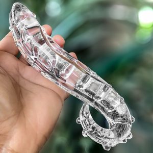 Blackwolf Sexual Glass Dildos Masturbator Realistic Dildo Crystal Penis Large G-spot Anal Butt Plug Adult Sex Toys For Woman