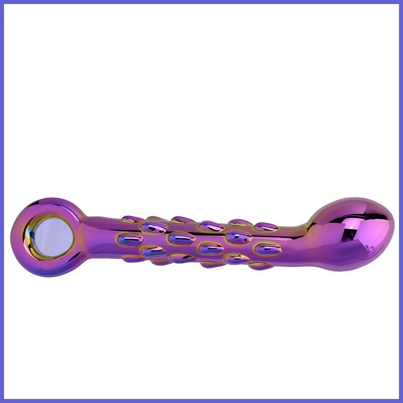 Blackwolf Large Crystal Glass Dildo Realistic Penis Masturbator Gspot Stimulator Anal Butt Plug Adult Sex Toys For Women - 18
