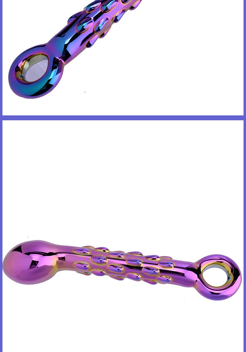 Blackwolf Large Crystal Glass Dildo Realistic Penis Masturbator Gspot Stimulator Anal Butt Plug Adult Sex Toys For Women - 16