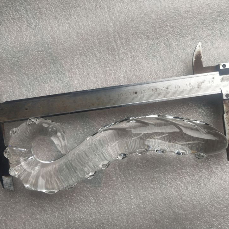 Blackwolf Large Crystal Glass Dildo Realistic Penis Masturbator Gspot Stimulator Anal Butt Plug Adult Sex Toys For Women - 2