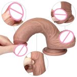 Real Flesh Dildo Realistic With Suction Cup Sucker Big Artificial Penis For Women Sex Toys Adult Product Dildos Woman - 4