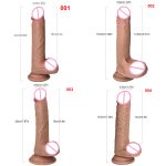 Real Flesh Dildo Realistic With Suction Cup Sucker Big Artificial Penis For Women Sex Toys Adult Product Dildos Woman - 5