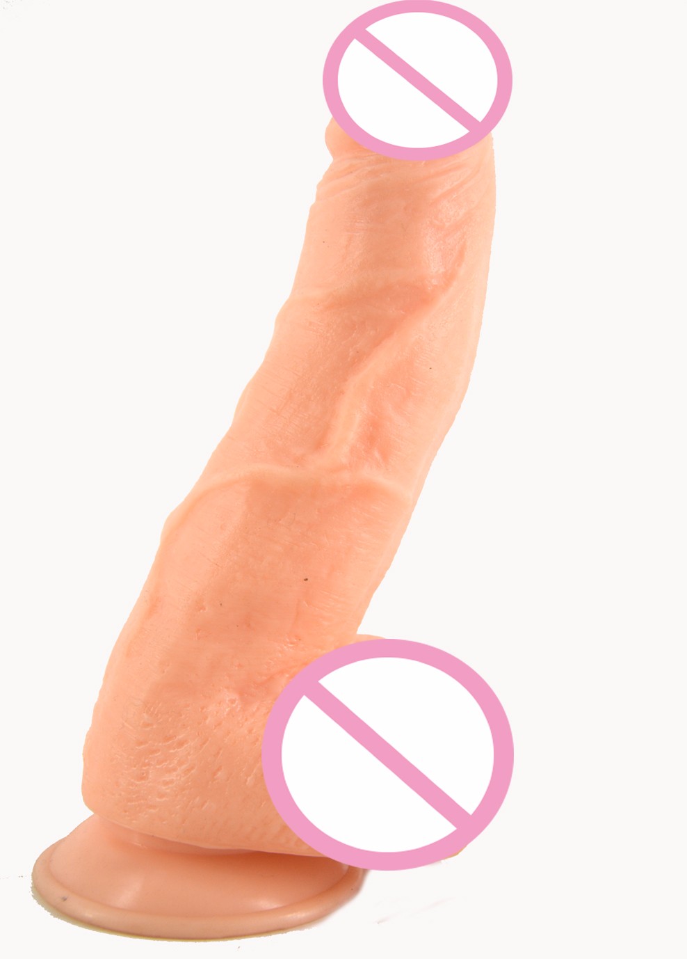 Large Realistic Black Dildo With Suction Cup Adult Sex Toy For Women Lesbians Solo Pleasures - 6