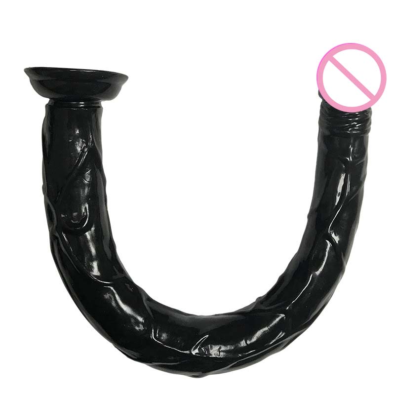Ultrarealistic Extralong Soft Dildo Nonvibrating Adult Sex Toy With Suction Cup Strapon Anal And Vagina Massager - 4