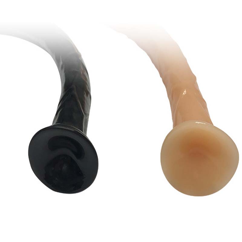 Ultrarealistic Extralong Soft Dildo Nonvibrating Adult Sex Toy With Suction Cup Strapon Anal And Vagina Massager - 5