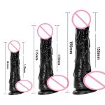 G-spot Penis Massager Adult Sex Toy Huge Dildo Realistic Rubber Suction Cup Vibrator For Woman Masturbation - 6