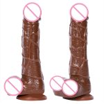 G-spot Penis Massager Adult Sex Toy Huge Dildo Realistic Rubber Suction Cup Vibrator For Woman Masturbation - 5