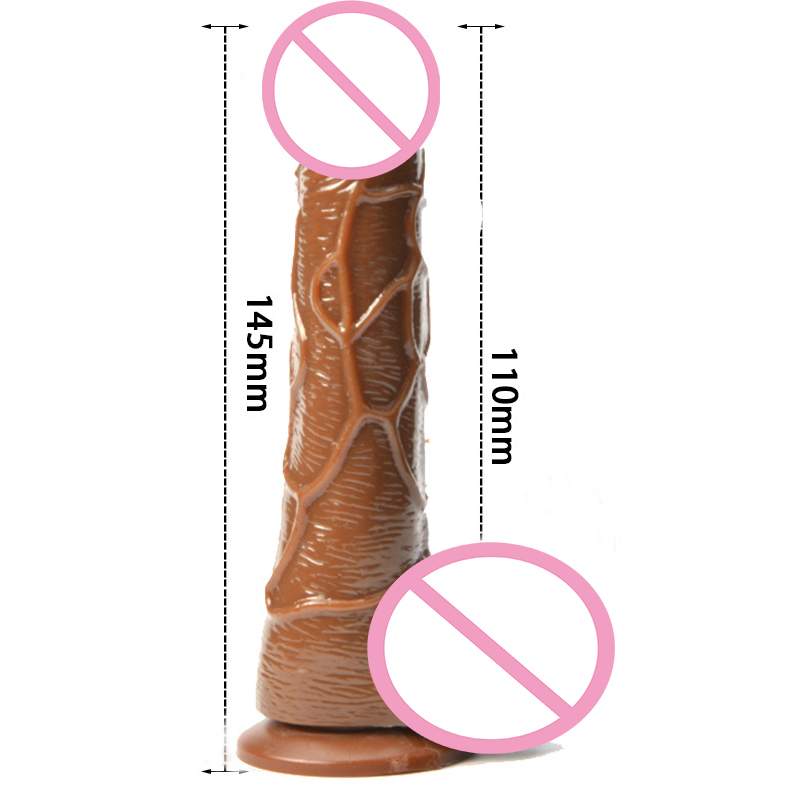 Realistic Dildo Vibrator For Women Gspot Stimulation Large Silicone Massager With Strong Suction Cup Adult Pleasure Toy - 15