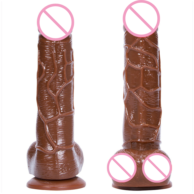 Realistic Dildo Vibrator For Women Gspot Stimulation Large Silicone Massager With Strong Suction Cup Adult Pleasure Toy - 5