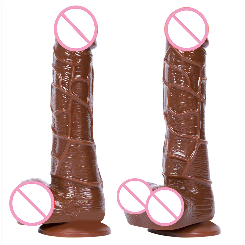 Realistic Dildo Vibrator For Women Gspot Stimulation Large Silicone Massager With Strong Suction Cup Adult Pleasure Toy - 4