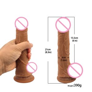 Huge Dildo Peins Intimate Sex Product Men's Strap-on Gode Super Realistic Thick Phallus Big Glans For Women Masturbator - 2