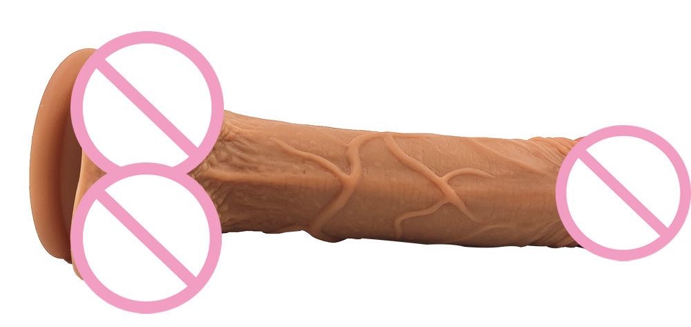 Realistic Large Dildo Thick Mens Strapon Intimate Sexual Pleasure Toy Super Lifelike Phallus Womens Masturbator - 8