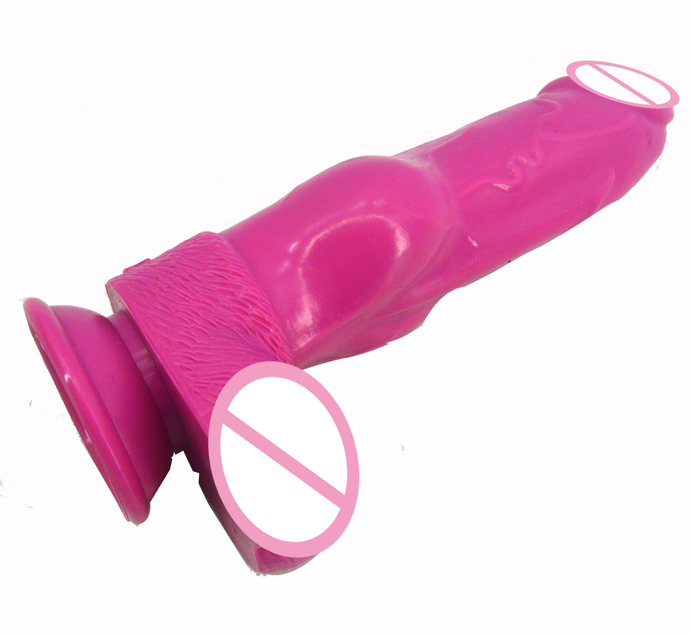 Large Silicone Wolf Canine Dildo With Suction Cup Knotted Animalinspired Adult Sex Toy Female Masturbator Accessory - 15