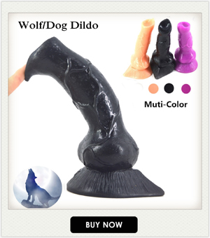 Large Silicone Wolf Canine Dildo With Suction Cup Knotted Animalinspired Adult Sex Toy Female Masturbator Accessory - 20