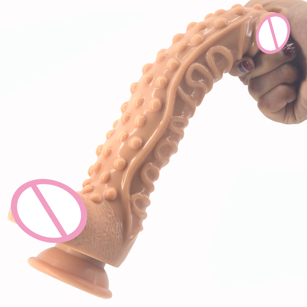 Realistic Large Silicone Dildo Extreme Stimulation Masturbator Womens Sexual Pleasure Toy With Deep Texture Anal Massage And Suction Features - 21