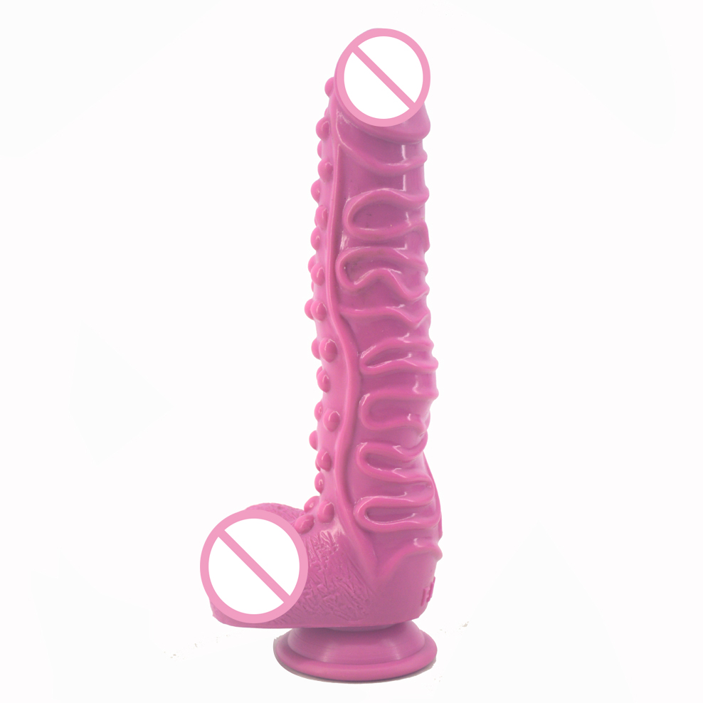 Realistic Large Silicone Dildo Extreme Stimulation Masturbator Womens Sexual Pleasure Toy With Deep Texture Anal Massage And Suction Features - 4