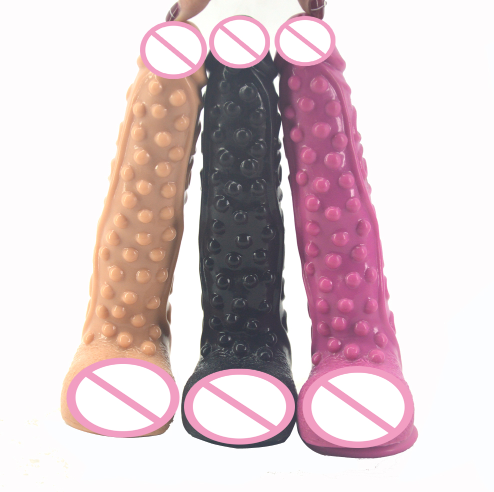 Realistic Large Silicone Dildo Extreme Stimulation Masturbator Womens Sexual Pleasure Toy With Deep Texture Anal Massage And Suction Features - 3