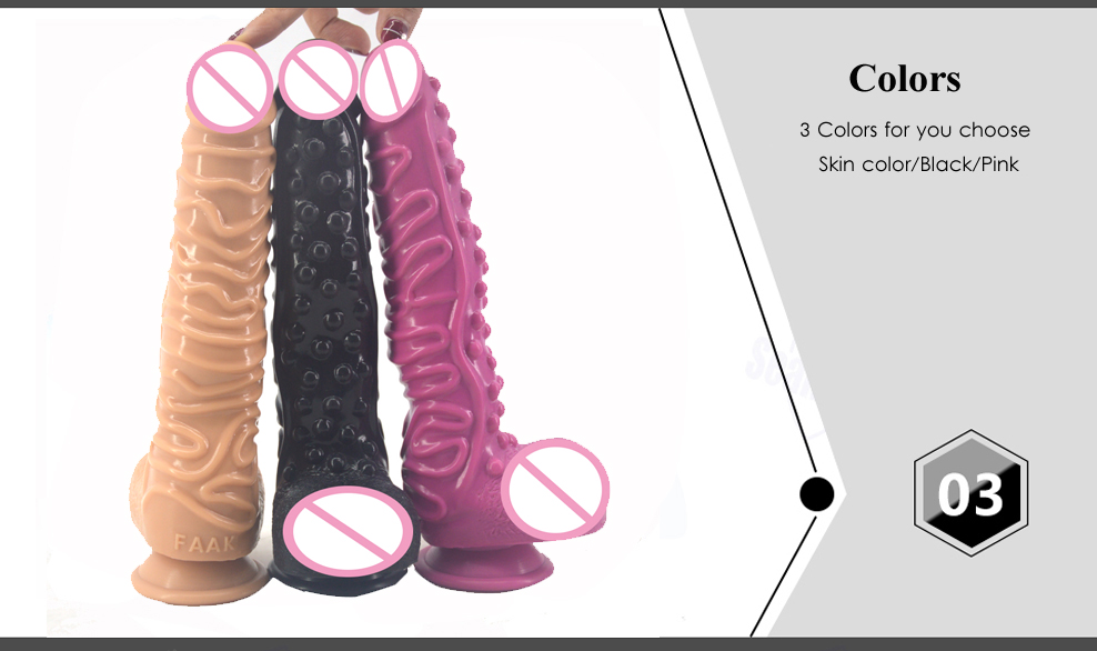 Realistic Large Silicone Dildo Extreme Stimulation Masturbator Womens Sexual Pleasure Toy With Deep Texture Anal Massage And Suction Features - 2