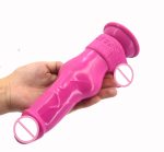 Large Wolf Canine Dildo Knotted Animal With Suction Cup Silicone Dog Penis Sex Toys For Women Masturbator Shop - 2
