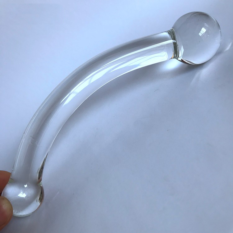 Luxury Transparent Glass Dildo Extra Large Adult Sex Toy Erotic Pleasure Product For Women Safe Masturbation Aid - 2