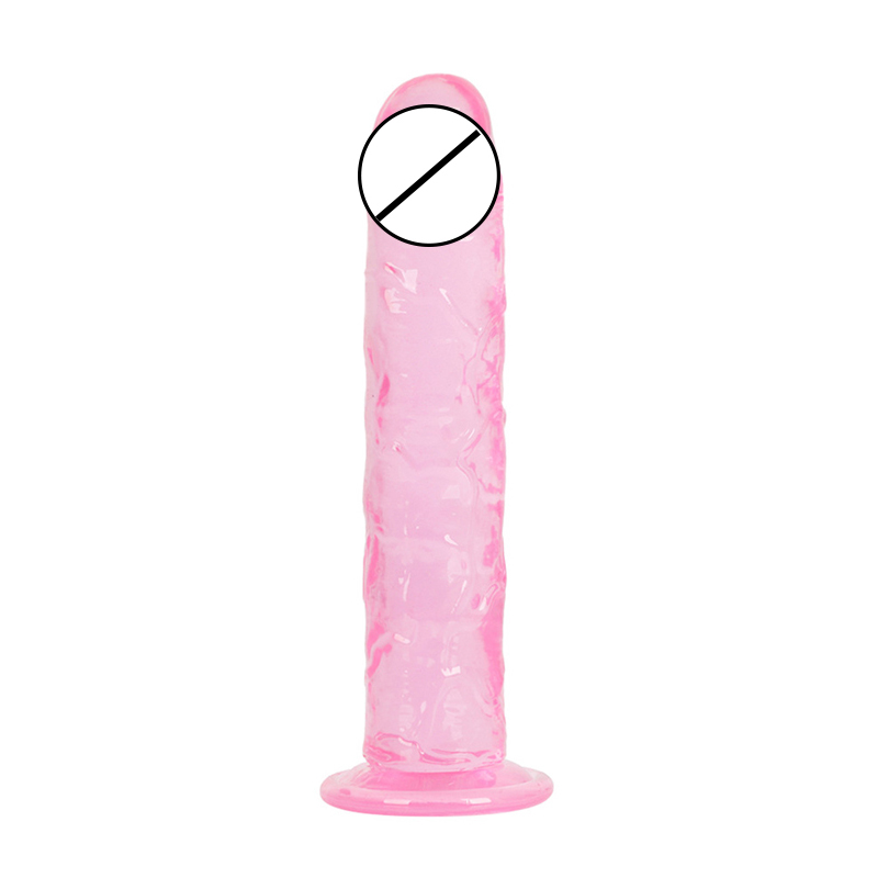 Realistic Soft Dildo Anal Butt Plug Suction Cup Gspot Stimulation Adult Sex Toy For Women - 7