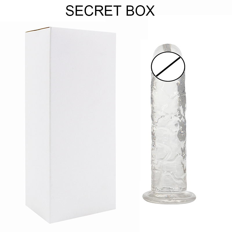 Realistic Soft Dildo Anal Butt Plug Suction Cup Gspot Stimulation Adult Sex Toy For Women - 1
