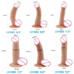Tpe Realistic Ultra Soft Dildo With Suction Cup Big Penis For Lesbian Women Masturbation Toy Adult Sex Anal Huge Dildos - 2