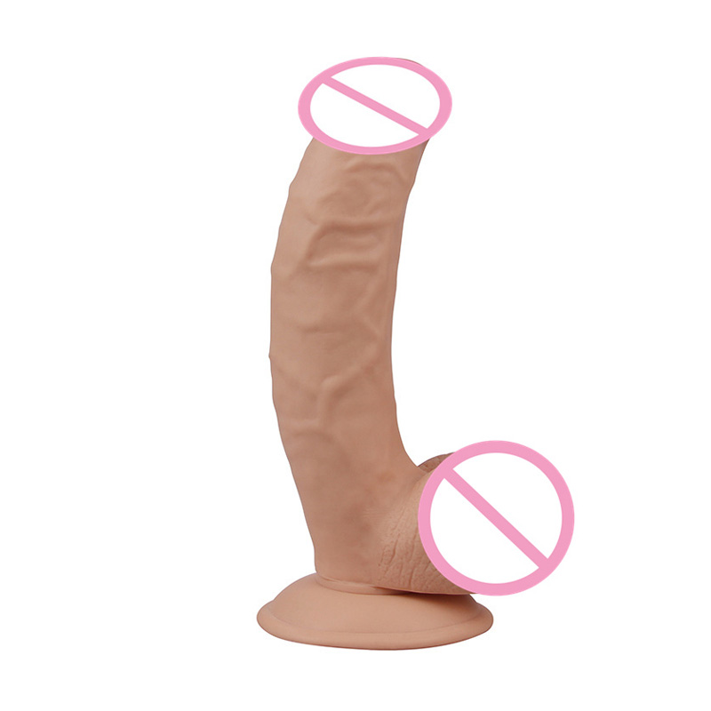 Tpe Ultrasoft Realistic Big Dildo Suction Cup Base Lesbianfriendly Sex Toy Masturbation Aid Anal Play - 5