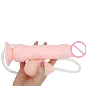 Large Dildo Pleasure Rubber Penis Water Ejaculating Sex Toys Clitoris Stimulator Female Masturbator Anal Massage - 2