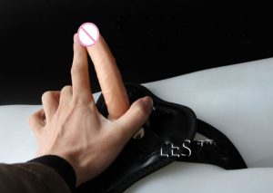 14 5x2 2cm Strap On Mini Dildos With Pants Realistic Anal Dildo Harness Strapons Fake Penis For Lesbian Sex Toys Couple - 2