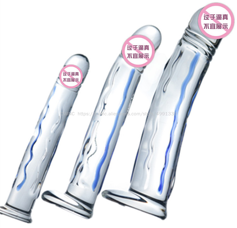 Quality Cw0221 Glass Dildo Unisex Anal Massager Masturbator Pleasure Enhancer For Men And Women - 4