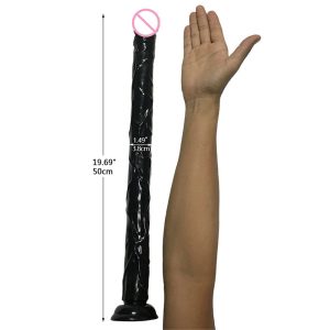 50cm Super Long Dildo Flexible Large Dick Soft Realistic Penis Vagina And Anal Women Gay Lesbian Sex Toys Big Butt Plugs - 2
