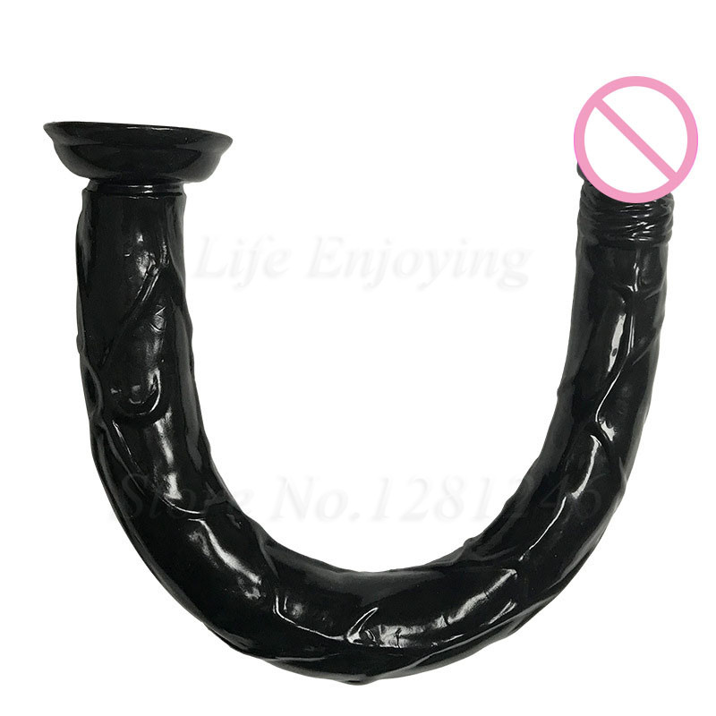 Super Long 50cm Realistic Dildo Flexible Soft Large Penis For Vaginal Anal Pleasure Unisex Adult Sex Toy For Women Men Gay Lesbian Big Butt Plugs - 5