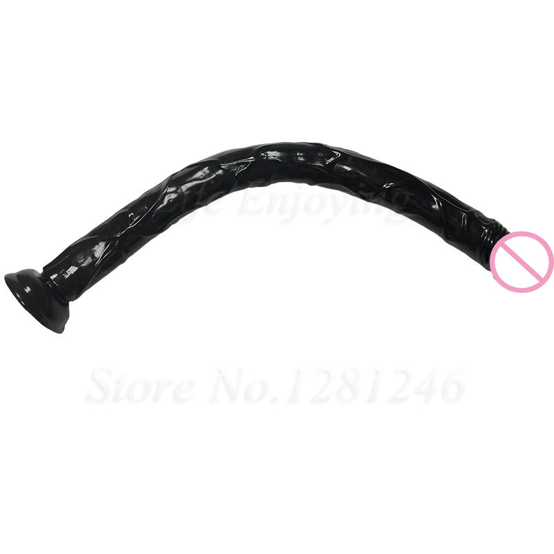 Super Long 50cm Realistic Dildo Flexible Soft Large Penis For Vaginal Anal Pleasure Unisex Adult Sex Toy For Women Men Gay Lesbian Big Butt Plugs - 4