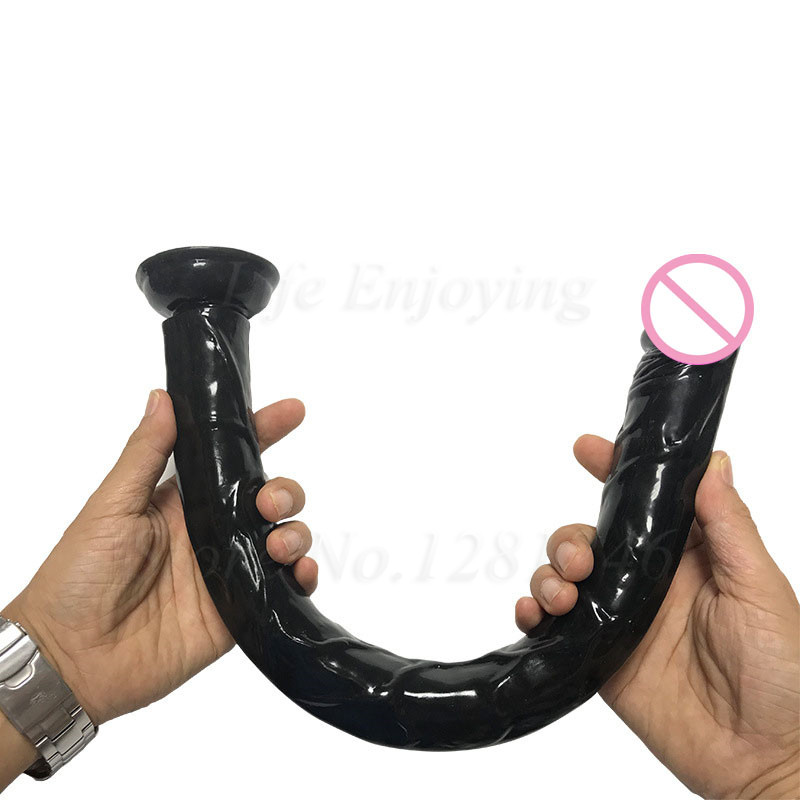 Super Long 50cm Realistic Dildo Flexible Soft Large Penis For Vaginal Anal Pleasure Unisex Adult Sex Toy For Women Men Gay Lesbian Big Butt Plugs - 2