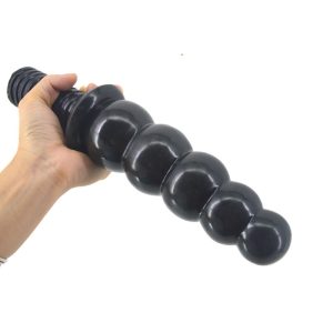 Sugar-coated Dildo Anal Sex Toys Big Dong Plug Screw Handle Butt Huge Penis 11 2 Inch Long Dick For Lesbian
