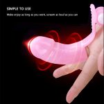 G Spot Finger Cap Dildo Vibrator For Woman Penis Extender Sleeve Vagina Toys Sex Machine Clitoris Stimulator Female Masturbator - 4