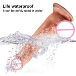 Dildo Sex Products Heating Vibrator Huge Dick Vibrating Penis Suction Cup Women Masturbator Toy - 3