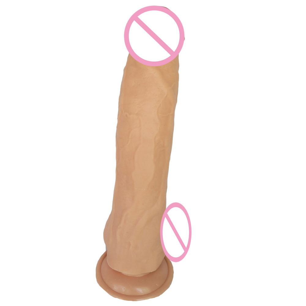 Large Realistic Strapon Dildo With Soft Penis And Suction Cup Adjustable Leather Harness Ideal For Lesbian Women Howosex Sex Toy - 9