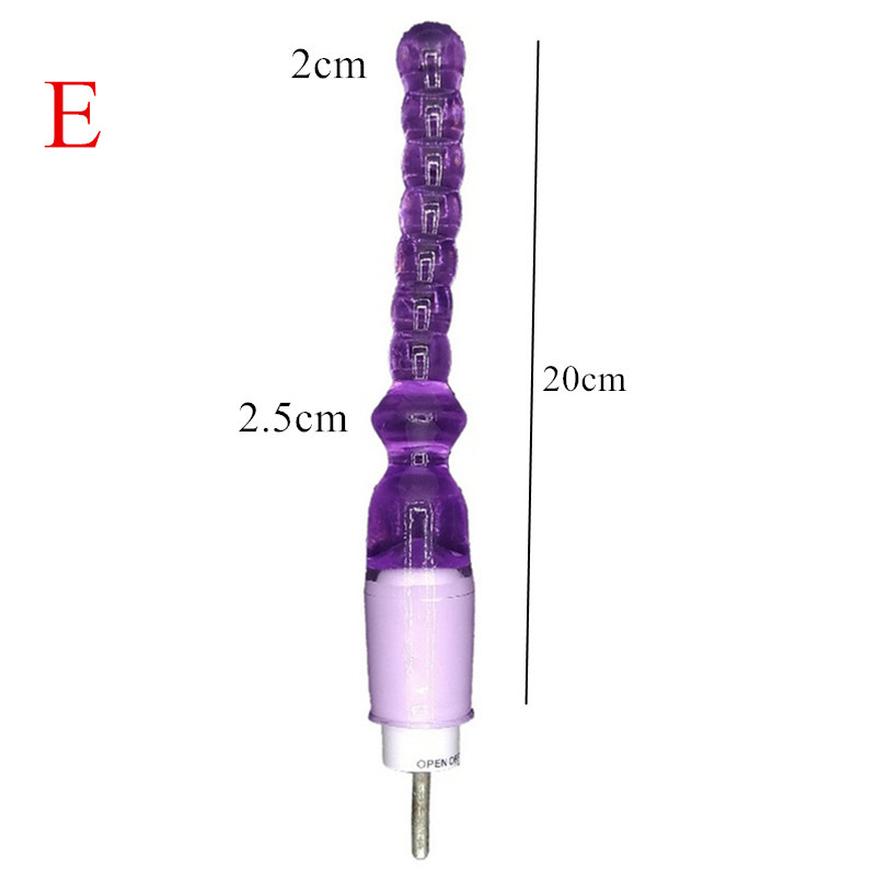 Electric Drill Attachment 6 Models Of Dildo And Anal Plug Accessories For Womens Sex Machine E563 - 9