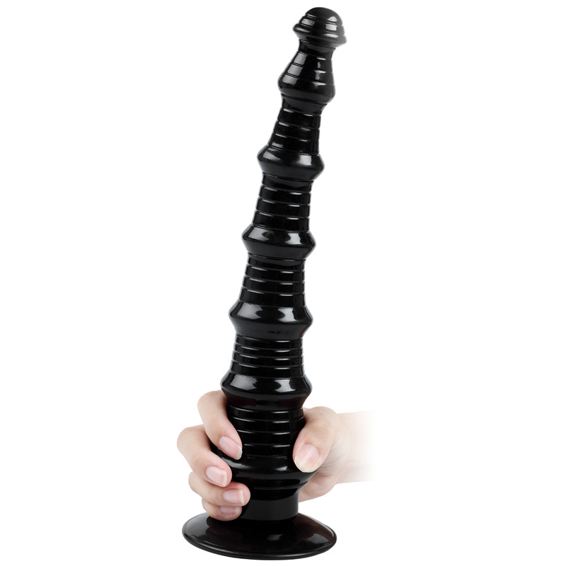 Extra Large Realistic Anal Dildo Butt Plug Unisex Strapon Toy Prostate Massager Bdsm Chastity With Suction Cup - 5