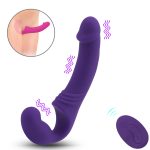 Lesbian Strapless Strapon Dildo 11 Modes Remote Vibrator Strap On Adult Sex Toys For Woman Gay Couples Intimate Products