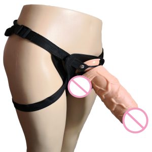 Amaboom 26x7cm Super Thick Huge Dildo Realistic Big Penis Suction Cup Strapon Strap On Pants Harness Dick Sex Toys